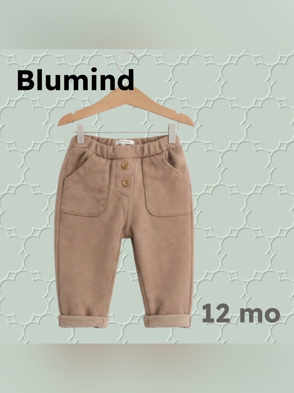 🇨🇦👍GUC BLUMIND | 12 m | Casual Unisex Tan Baby pants